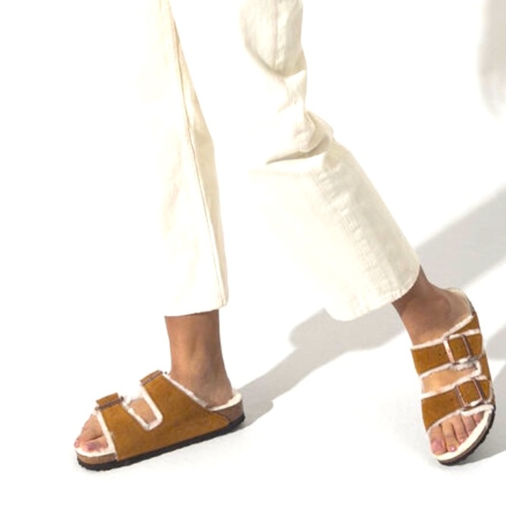 Birkenstock Arizona Shearling Mink 39